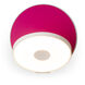 Gravy LED 4 inch Matte White with Matte Hot Pink Wall Sconce Wall Light, Plug-in